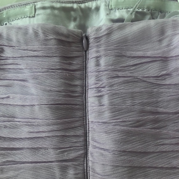 Donna Morgan Purple Silky Lined Dress - Picture 12 of 15